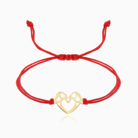 PASSION,  bratara AUR 14k, snur si decupaj [2]