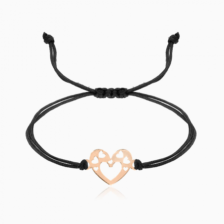 PASSION,  bratara AUR 14k, snur si decupaj [6]