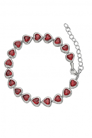 BRATARI ARGINT - PASSION HEARTS, bratara Argint925