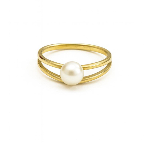 Inele Aur - PEARL MOON, Inel Aur 585