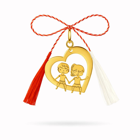 MARTISOARE - Dragoste Pură – Mărțișor din Argint