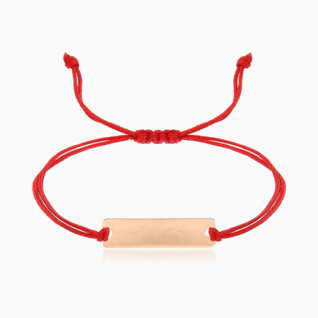 PLATE,bratara AUR  14k, snur si pandant placuta [4]