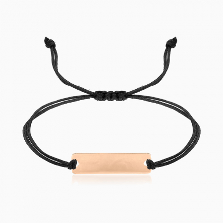 PLATE,bratara AUR  14k, snur si pandant placuta [5]