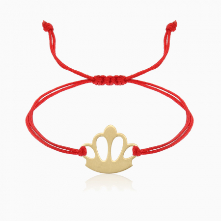 QUEEN,bratara AUR 14k, snur si decupaj [3]