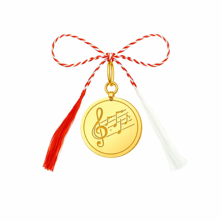 MARTISOARE - Nota Destinului – Mărțișor din Argint