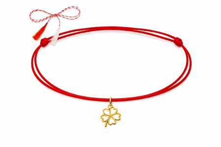 MARTISOARE - Trifoi norocos – Mărțișor din Argint