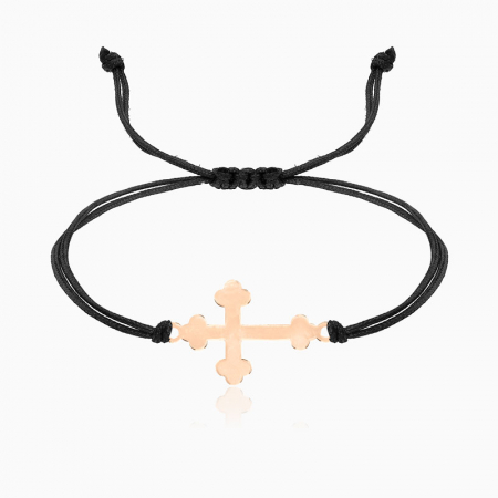 SAINT, bratara AUR 14k, snur si decupaj [3]