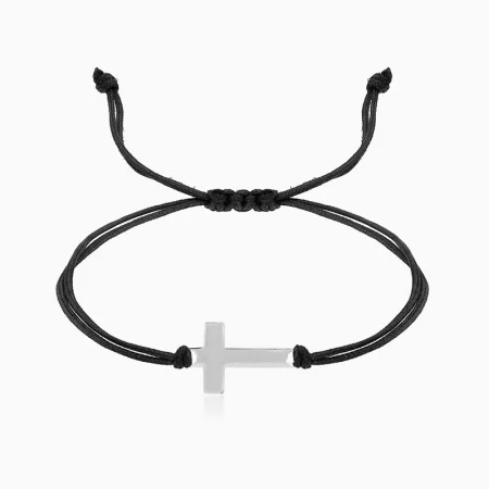 SANTU, bratara AUR 14k, snur si decupaj [4]