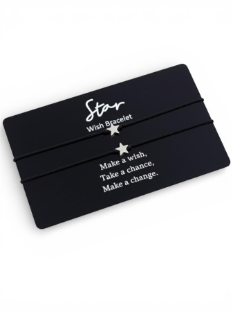 Set 2 Bratari Star Wish - Snur Rosu si Steluta [1]