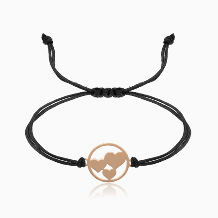 TOGETHER, bratara AUR 14k, snur si decupaj [6]