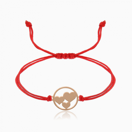 TOGETHER, bratara AUR 14k, snur si decupaj [5]