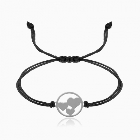 TOGETHER, bratara AUR 14k, snur si decupaj [3]
