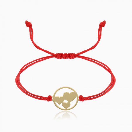 TOGETHER, bratara AUR 14k, snur si decupaj [2]