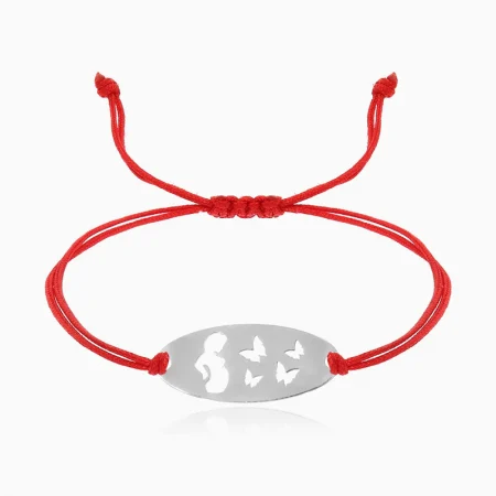 TREVO, bratara AUR 14k, snur si oval [3]