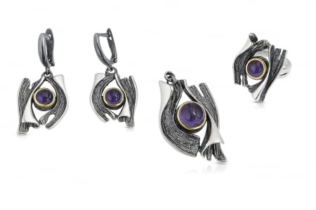 SETURI - EYE OF ART set Argint 925