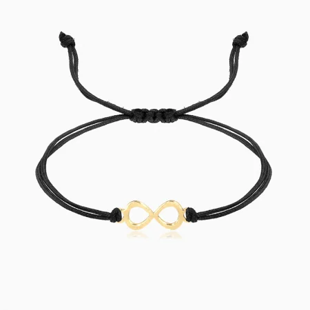 VENTURE,  bratara AUR 14k, snur si decupaj [2]