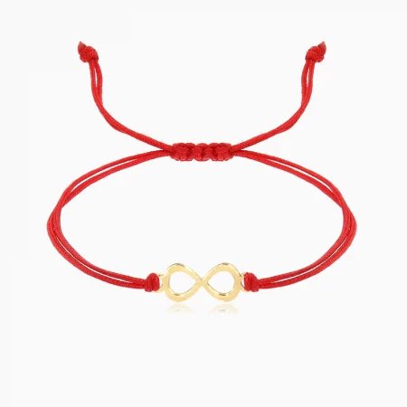 VENTURE,  bratara AUR 14k, snur si decupaj [3]