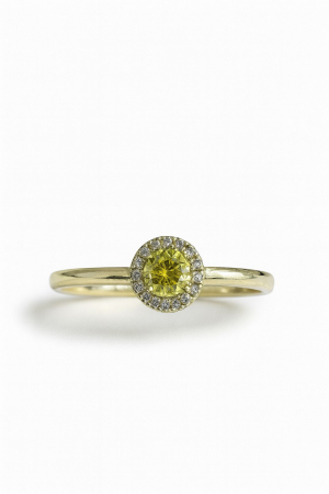 Inele Aur - YELLOW GLOW- Inel Aur 585