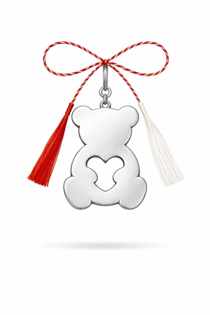 MARTISOARE - Iubire Pufoasă – Mărțișor din Argint
