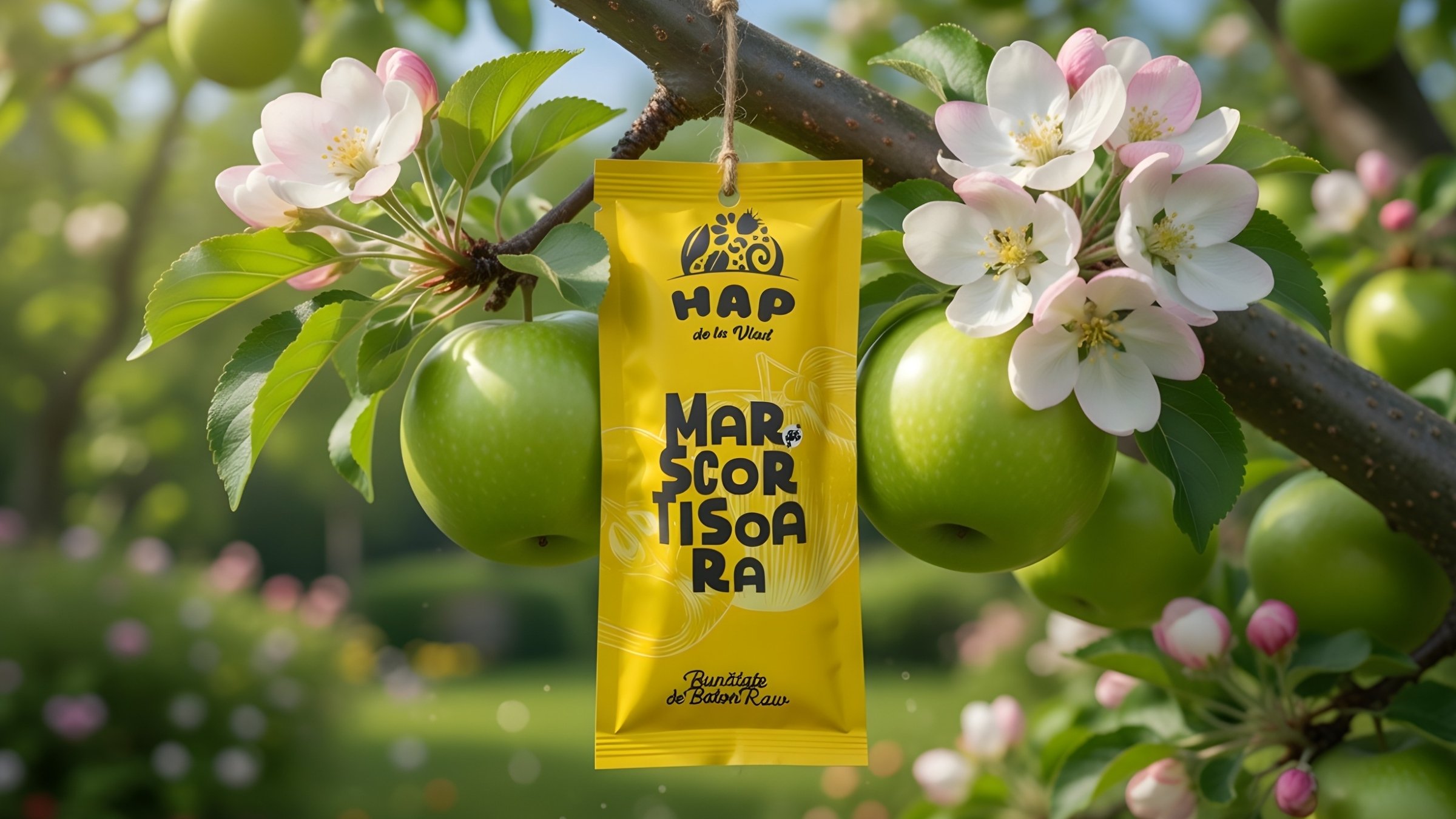 Baton Raw Vegan cu Măr și Scorțișoară — Gustul Clasic al Plăcintei cu Mere, Fără Zahăr Adăugat