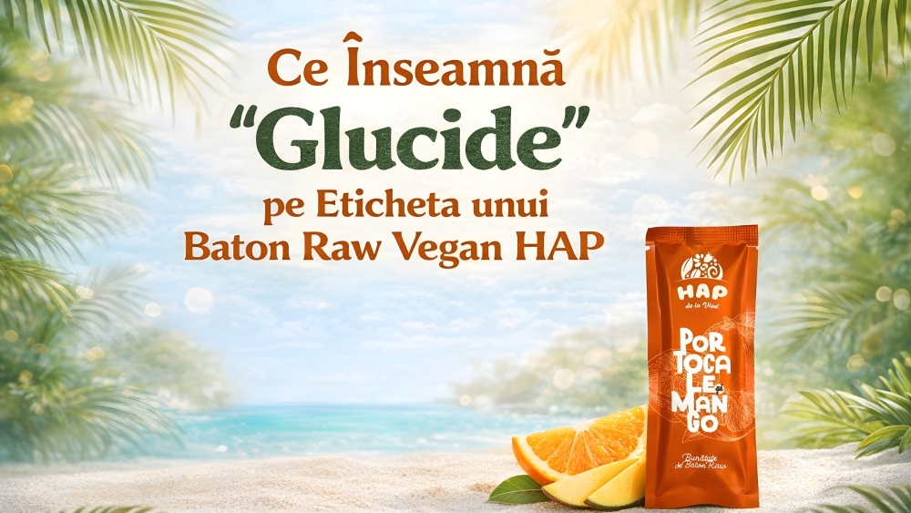 Ce Înseamnă „Glucide" pe Eticheta unui Baton Raw Vegan HAP