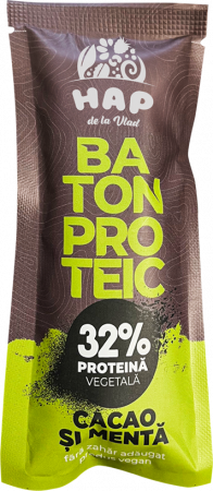 Individuale - Baton Proteic cu Cacao si Menta