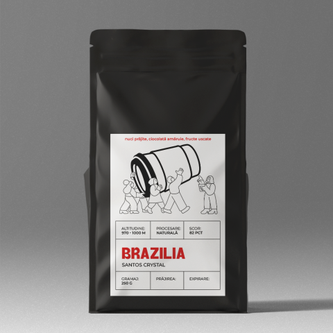 Cafea Boabe de Specialitate - Brazilia Santos Crystal
