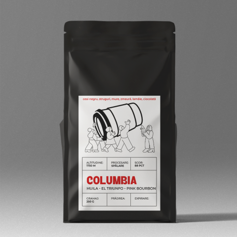 Cafea Boabe de Specialitate - Columbia Pink Bourbon