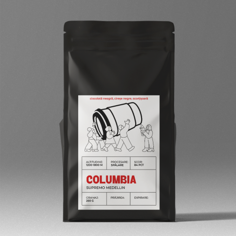 Cafea Boabe de Specialitate - Columbia Supremo Medellin