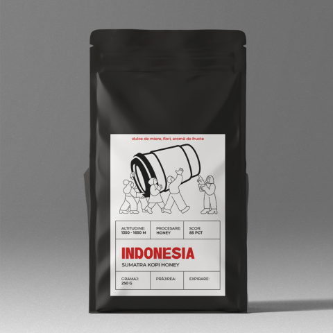 Cafea Boabe de Specialitate - Indonesia Kopi Honey