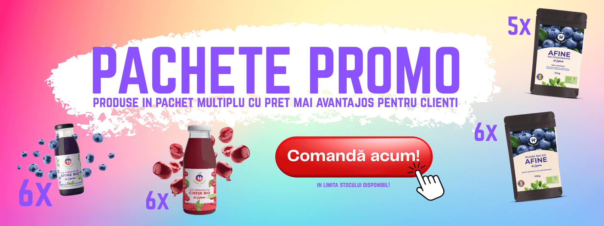 Banner pachete promo
