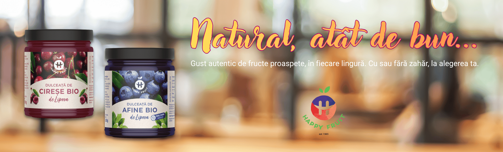 Natural Banner dulceata