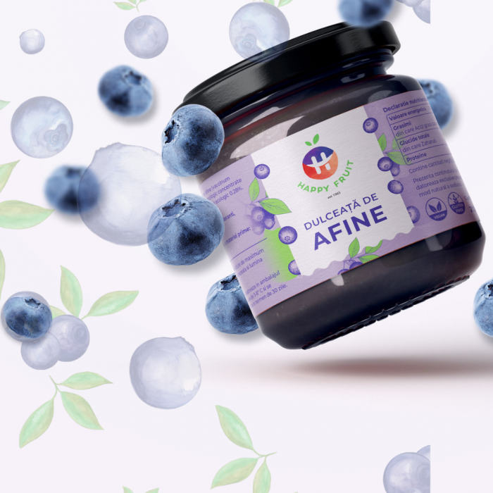 Dulceata de afine BIO de Lipova 212g [2]