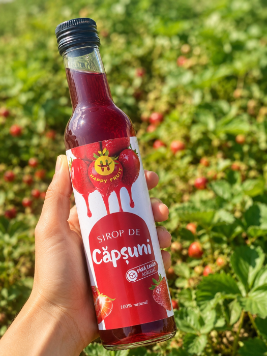 Sirop de căpșuni fără zahăr 250ml [2]