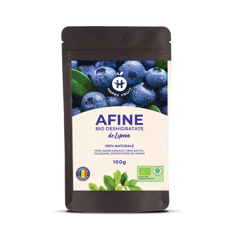 Fructe procesate - Afine BIO deshidratate 100g