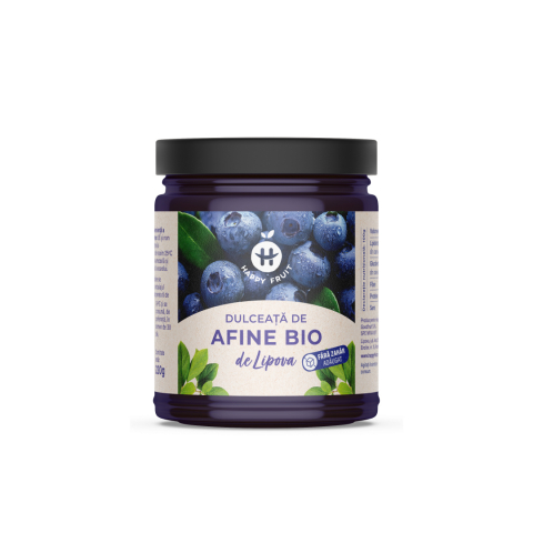Dulceata si gem - Dulceata de afine BIO de Lipova fara zahar 220g
