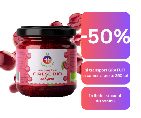 Dulceata de cirese BIO de Lipova 212g [0]