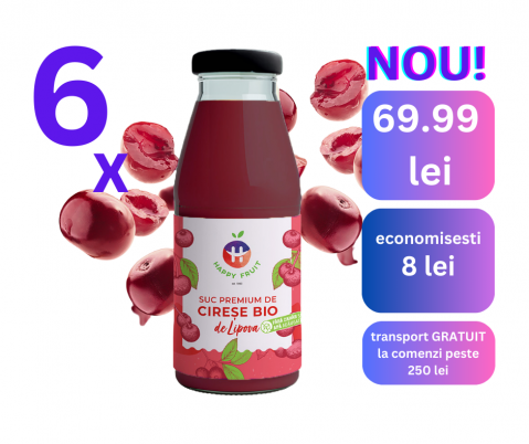 Fructe procesate - Pachet suc cirese BIO 100% 300 ml PROMO