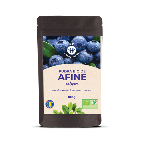 Fructe procesate - Pudra de afine BIO 100% de Lipova 100g