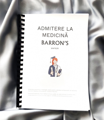 Admitere Medicina - Admitere Medicina Barron's Sinteza