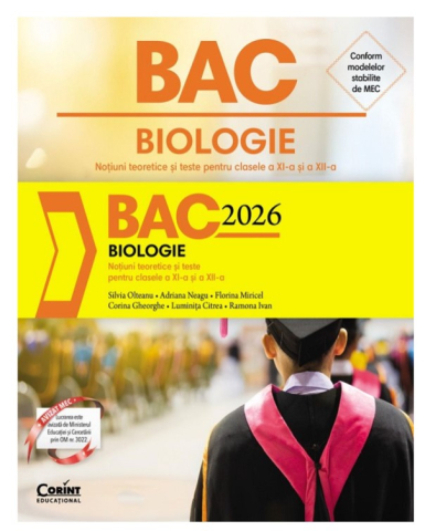 Bacalaureat 2026 - Bacalaureat 2026. Biologie - Clasele 11-12