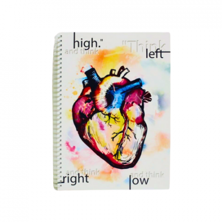 Caiete A5 - Pop Art Heart