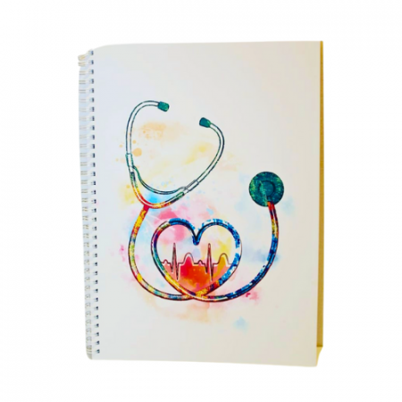 Caiete A4 - Pop Art Stetoscope
