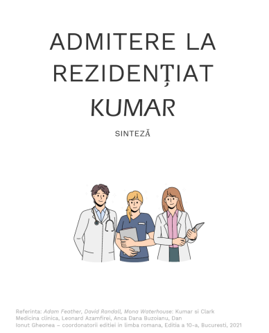 Pregatire Rezidentiat Medicina Generala - Sinteza Rezidentiat Kumar