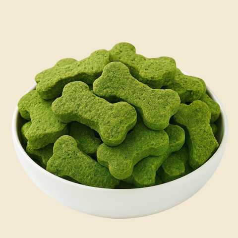 Dresaj și Recompense - BeeShrooms biscuiti functionali cu ciuperci shiitake si spirulina pentru caini Happy Treats