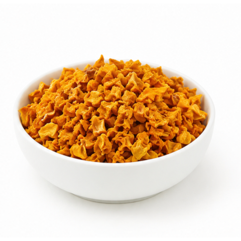 Veggie - Dovleac deshidratat cuburi naturale pentru câini Happy Treats