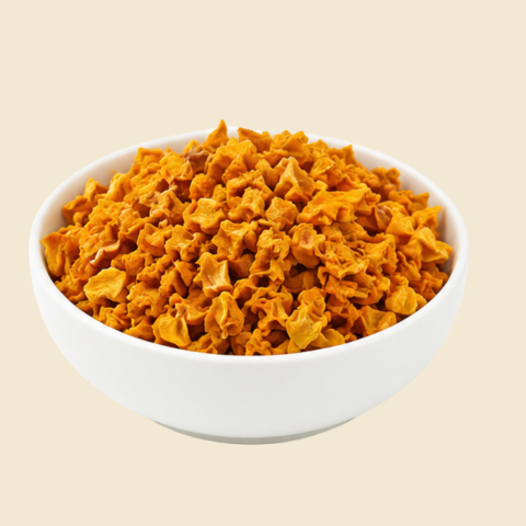 Veggie - Dovleac deshidratat cuburi naturale pentru câini Happy Treats