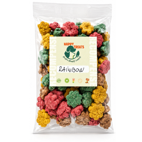 Dresaj și Recompense - Rainbow — biscuiți naturali pentru câini cu superalimente