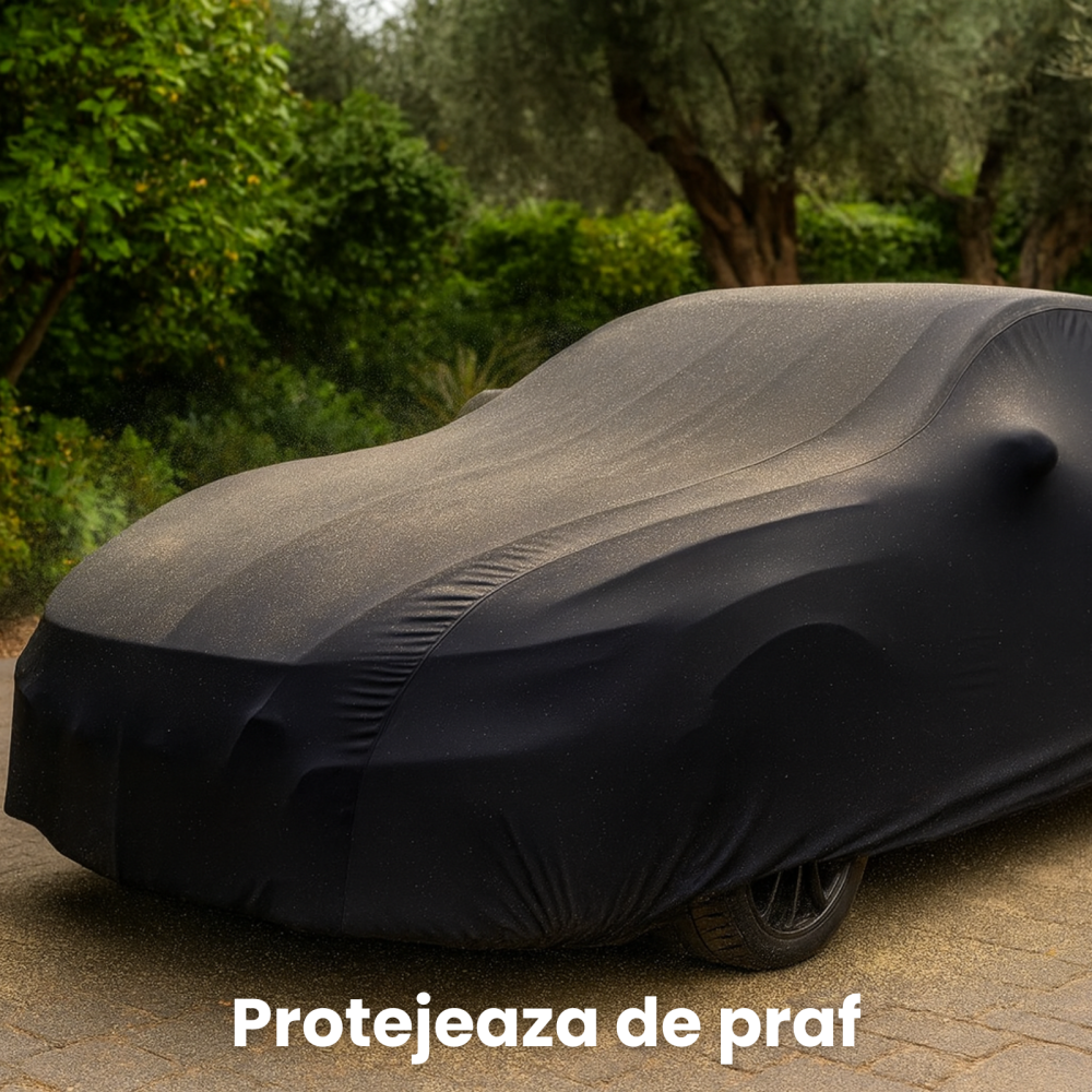 Prelata Auto Premium HASEPE, Toate Anotimpurile, Husa Protectie Completa, Ploaie, Anti Soare, Impermeabila, Accesorii Masina Huse Exterior, 534x178x132 cm [6]