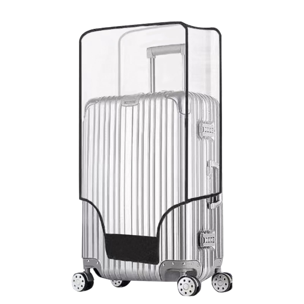 Husa Troler HASEPE, Protectie Valiza, Marimea M, 45x26x66 cm, Transparenta [1]